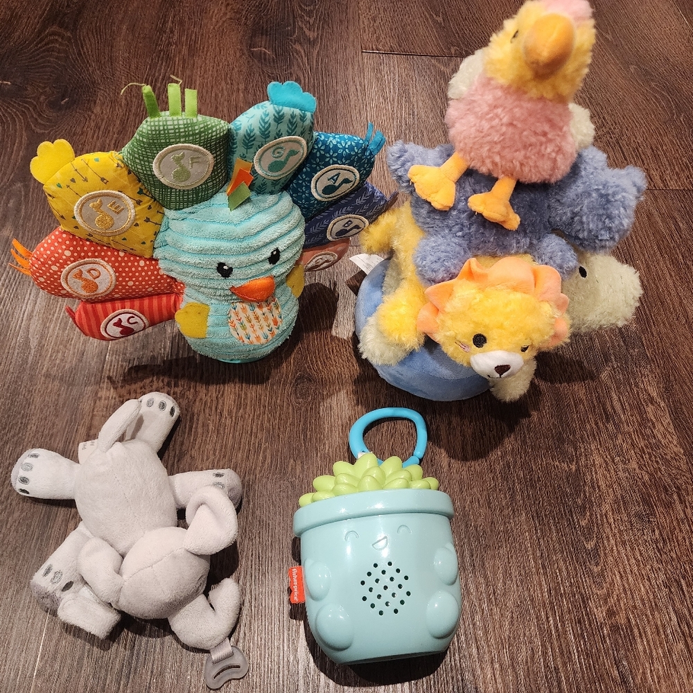 Infant Mixed Brand Sound Machine And Toy Bundle